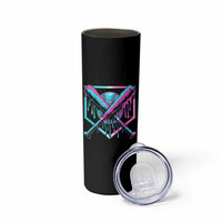 Baseball Drip Ice Cream Dripping Skinny Tumbler TS02