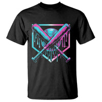Baseball Drip Ice Cream Dripping T Shirt TS02
