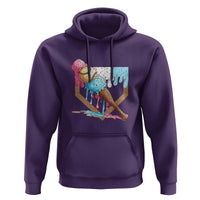 Baseball Home Ice Cream Dripping Hoodie