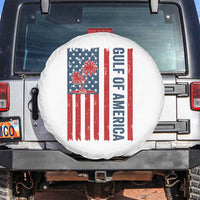 Funny Gulf Of US America Est 2025 Spare Tire Cover USA American Flag