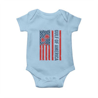 Funny Gulf Of US America Est 2025 Baby Onesie USA American Flag