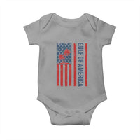 Funny Gulf Of US America Est 2025 Baby Onesie USA American Flag