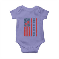 Funny Gulf Of US America Est 2025 Baby Onesie USA American Flag