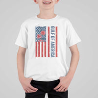 Funny Gulf Of US America Est 2025 T Shirt For Kid USA American Flag