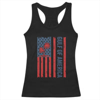 Funny Gulf Of US America Est 2025 Racerback Tank Top USA American Flag