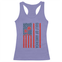 Funny Gulf Of US America Est 2025 Racerback Tank Top USA American Flag