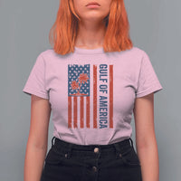 Funny Gulf Of US America Est 2025 T Shirt For Women USA American Flag