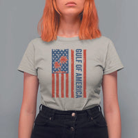 Funny Gulf Of US America Est 2025 T Shirt For Women USA American Flag