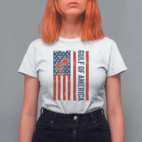 Funny Gulf Of US America Est 2025 T Shirt For Women USA American Flag