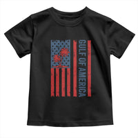 Funny Gulf Of US America Est 2025 Toddler T Shirt USA American Flag