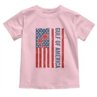 Funny Gulf Of US America Est 2025 Toddler T Shirt USA American Flag