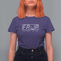 Fajr Time Muslim T Shirt For Women Ramadan Mubarak Kareem