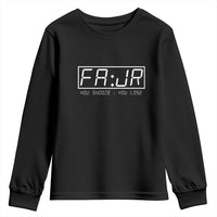 Fajr Time Muslim Youth Sweatshirt Ramadan Mubarak Kareem
