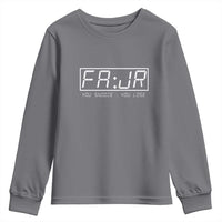 Fajr Time Muslim Youth Sweatshirt Ramadan Mubarak Kareem