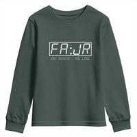 Fajr Time Muslim Youth Sweatshirt Ramadan Mubarak Kareem