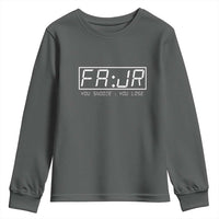 Fajr Time Muslim Youth Sweatshirt Ramadan Mubarak Kareem