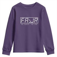 Fajr Time Muslim Youth Sweatshirt Ramadan Mubarak Kareem