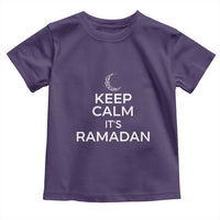 Keep Calm It's Ramadan Toddler T Shirt Kareem Eid Mubarek Islamic Muslims