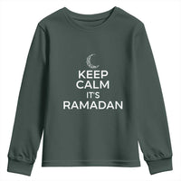 Keep Calm It's Ramadan Youth Sweatshirt Kareem Eid Mubarek Islamic Muslims
