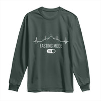 Happy Ramadan Islamic Long Sleeve Shirt Fasting Mode Is On Muslim