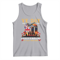 VE Day 80th Anniversary Tank Top 2025 Celebration Union Flag WWII Remembrance