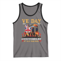 VE Day 80th Anniversary Tank Top 2025 Celebration Union Flag WWII Remembrance
