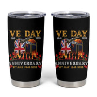 VE Day 80th Anniversary Tumbler Cup 2025 Celebration Union Flag WWII Remembrance