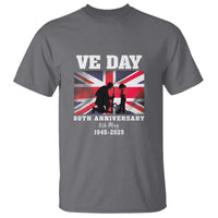 VE Day 80th Anniversary T Shirt Victory in Europe Union Flag WWII Remembrance