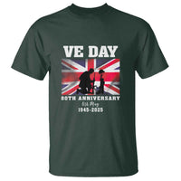 VE Day 80th Anniversary T Shirt Victory in Europe Union Flag WWII Remembrance