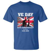 VE Day 80th Anniversary T Shirt Victory in Europe Union Flag WWII Remembrance