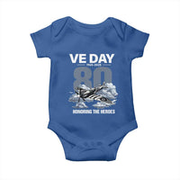 VE Day 80th Anniversary Baby Onesie 2025 Celebration WWII Remembrance Retro