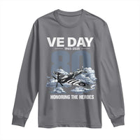 VE Day 80th Anniversary Long Sleeve Shirt 2025 Celebration WWII Remembrance Retro