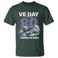 VE Day 80th Anniversary T Shirt 2025 Celebration WWII Remembrance Retro