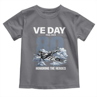 VE Day 80th Anniversary Toddler T Shirt 2025 Celebration WWII Remembrance Retro