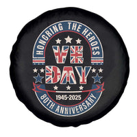 VE Day 80th Anniversary Spare Tire Cover 2025 Patriotic WWII Remembrance Vintage