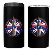 VE Day 80th Anniversary 4 in 1 Can Cooler Tumbler WWII Remembrance 2025 Celebrations London