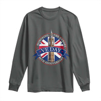 VE Day 80th Anniversary Long Sleeve Shirt WWII Remembrance 2025 Celebrations London