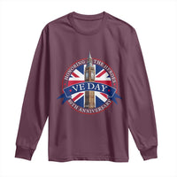 VE Day 80th Anniversary Long Sleeve Shirt WWII Remembrance 2025 Celebrations London