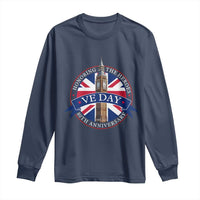 VE Day 80th Anniversary Long Sleeve Shirt WWII Remembrance 2025 Celebrations London