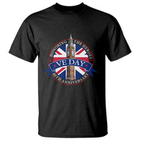 VE Day 80th Anniversary T Shirt WWII Remembrance 2025 Celebrations London