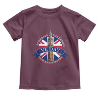 VE Day 80th Anniversary Toddler T Shirt WWII Remembrance 2025 Celebrations London
