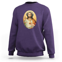 Funny Fishing Sweatshirt Funny Jesus Gone Fishing Jesus Relaxing Funny Fishing Gifts For Men Women Fisherman - Wonder Print Shop