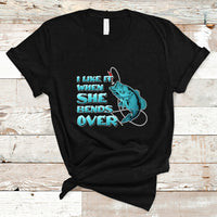 Funny Fishing T Shirt I Like It When She Bends Over But I Love It When She Tugs On My Worm And Swallows Funny Fisherman Fishing Gag Gift for Men Angler - Wonder Print Shop