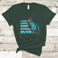 Funny Fishing T Shirt I Like It When She Bends Over But I Love It When She Tugs On My Worm And Swallows Funny Fisherman Fishing Gag Gift for Men Angler - Wonder Print Shop