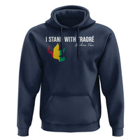 I Stand With Traoré Hoodie Burkina Faso Peace Dove