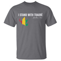 I Stand With Traoré T Shirt Burkina Faso Peace Dove