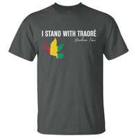 I Stand With Traoré T Shirt Burkina Faso Peace Dove