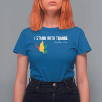 I Stand With Traoré T Shirt For Women Burkina Faso Peace Dove