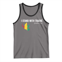 I Stand With Traoré Tank Top Burkina Faso Peace Dove