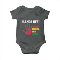 Hands Off Traoré Burkina Faso Africa Baby Onesie